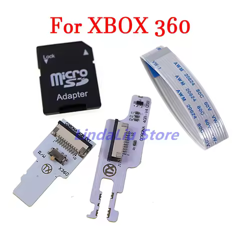 1set 4GB QSB V4 SD Host Card Reader For Microsoft Xbox360 TX Corona 4GB NAND RW KIT V4