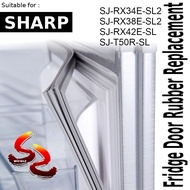 SHARP Refrigerator Fridge Door Seal Gasket Rubber Replacement part SJ-RX34E-SL2 SJ-RX38E-SL2 SJ-RX42