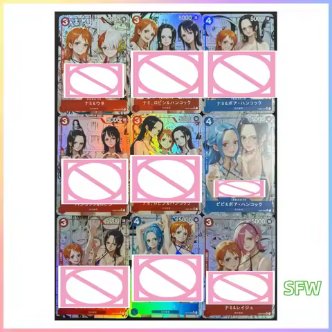 Anime One Piece Card OPCG manga Nami Uta Yamato Boa Collection card boy gift