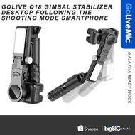 Golive Q18 Gimbal Stabilizer Desktop Following the shooting Mode Smartphone