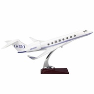 Big Size Gulfstream G650 Private Jet 1/70 Display model 47cm Premium House Office Decorations