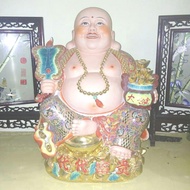 Patung Buddha Jilaihud besar Maitreya Maitreiya tertawa tinggi 60 cm