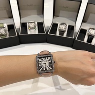 Minimal square watch (silver) นาฬิกาแฟชั่น Y2K