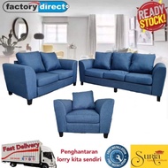 Sofa 1 Seater + 2 Seater + 3 Seater (Sofa Ruang Tamu/Set Tamu)