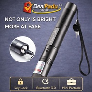 DealPadu Green Laser Pointer 532nm 5mW Rechargeable Pen Visible Beam Laser Hijau