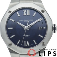 Baume & Mercier Riviera Baumatic腕錶 42毫米 藍色 M0A10616 附錶盒、保固卡、不鏽鋼、男士腕錶、藍色、成色極佳 [二手]