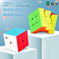 QiYi Warrior 3x3 2x2 Rubiks Magic Cube Cube / No Decals Speed No Decals Magic Cube / Rubik's Cube To