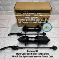 Cassette Slup 32H OXO HB829 Cassette Sprocket Gear 7 8 9 10 Speed BEARING V and U Brake Road Bike MT