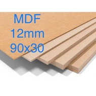 12mm MDF board (90x30)cm, MDF plywood, MDF wood board, MDF plywood