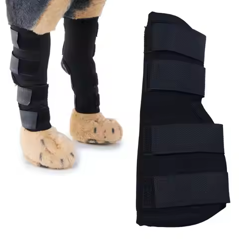 1 Pc Breathable Pet Dog Joint Brace Elbow Breathable Dog Support Brace Injury Wrap Protector Pet Kne