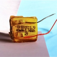 3.7V 501012 40mAh lipo Li Polymer Rechargeable Battery