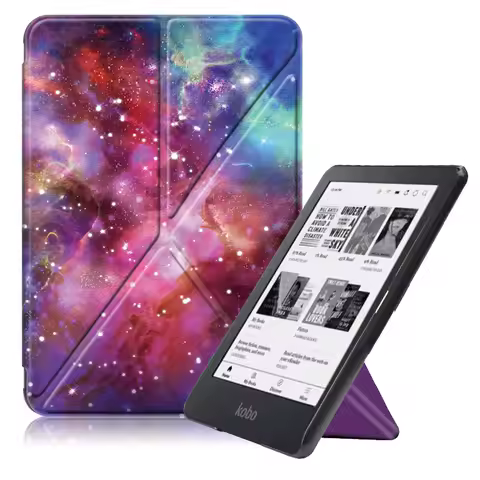 Suitable for Kobo Nia (N306) e-book protective case, multi angle folding case, multifunctional, port