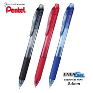 Pentel Energel X Gel Pen BLN104 Size 0.4 mm 3 Colors