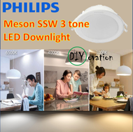 [3 tone] Philips Meson SSW 3 colour LED Downlight/ 3 in 1 LED Light