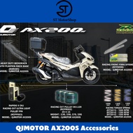 QJMOTO AX200S Heavy Duty Monorack RAPIDO Racing Front Fork Spring Torque Spring Pulley Roller Pin