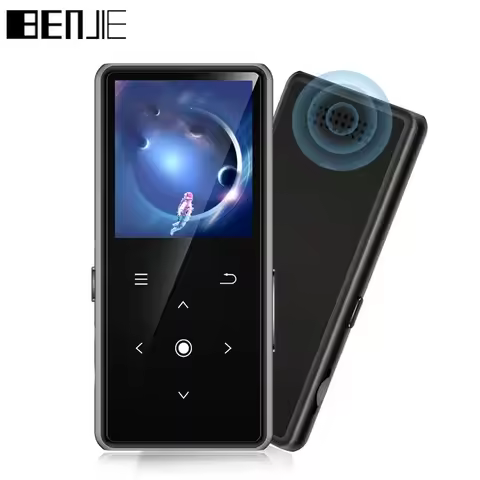 New BENJIE X3 Bluetooth 5.2 MP3 Player With Speaker HiFi Music Player Walkman Support Video FM Radio