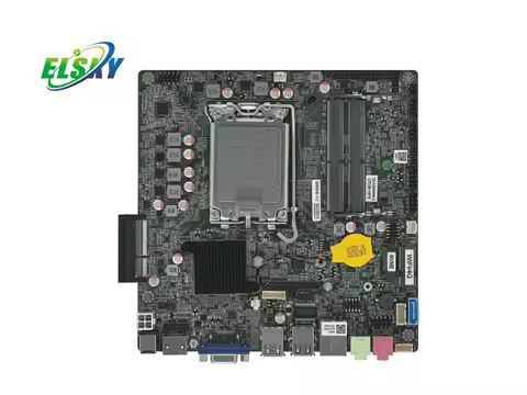 ELSKY New Mini-ITX Pc Motherboard Lga 1700 H610 Alder Lake 12th/13th/14th I3/i5/i7/i9 CPU SATA M.2 S