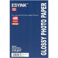 ESYINK 210 gms Glossy Photo Paper 4R Size (4R x 20 sheets)