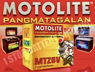 MOTOLITE MTZ6V / YTZ6V / GTZ6V Maintenance Free Motorcycle Battery MCB YTZ6S YTZ6V YT5L-BS YTX5L-BS 