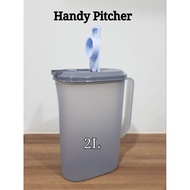 Tupperware Handy Pitcher 1.9L (1)18.6cm(L) x 9.6cm(W) x 23.6cm(H) . for Picnic Jug 1L PM me