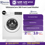 Electrolux 10kg UltimateCare 300 front load washing machine EWF1024D3WC WAH LEE STORE