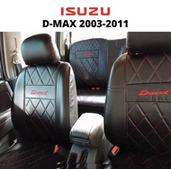 หุ้มเบาะตรงรุ่น D-MAX เก่า ปี 2003-2011 รถ4ประตูหน้า-หลัง วิธีติดตั้งสวมทับพร้อมส่ง