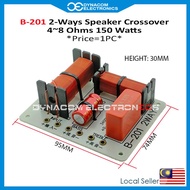 B-201 2-Ways 150W Speaker Crossover for Speaker System [Crossover Untuk Speaker Box]