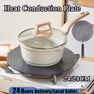 [😀SG Ready Stock]24/28cm heat conducting plate defrost plate gas stove heat diffuser induction defro