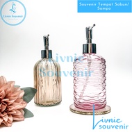 SAMPO Souvenir Soap Holder/Shampoo Holder/Souvenir Soap Pump Glass 450ml