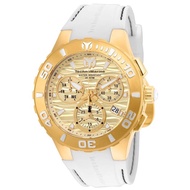 TechnoMarine Cruise Medusa with Silicone Strap and Gold Dial TM-115078
