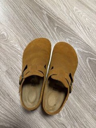 Birkenstock London suede clogs