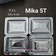 5T food mica, cake mica, size 8.5 x 6, contents 100 pcs
