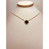 Van cleef necklace, genuine 925 silver nori chain