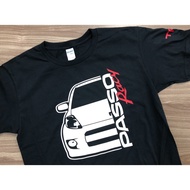 Toyota Passo Racy Gildan Premium Cotton Heatpress Black T-Shirt