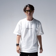 Heavyweight Studio T-Shirt 8s 320 Gsm Oversize Super Heavy White Font Black