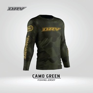 DRAVE Camo Green Jersey Fishing Apparel