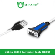 USB to Com Port Converter Cable DB9 / RS232 M-PARD 1.8m MD095