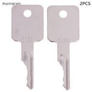 (duyongrain) 2 PCS Bobcat Key Applicable To S550 S185 Skid Steer Loader Sweeper Key S331 / S160 Exca