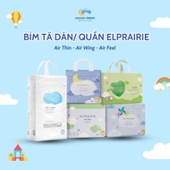 ELPRAIRIE Air Feel - Air Thin - Air Wing diapers are super Thin and absorbent from Korea for babies