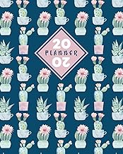 2020 Planner: Daily & Weekly 8x10 Organizer with Calendar Views and Inspirational Quotes - 2-Page We