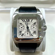 Cartier Santos 100 XL 2740 大裝 停產 山度士 計時錶 (not Rolex)