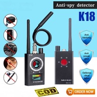 RF Signal Detector Anti Spy Detector Camera K18 Audio Bug Finder GPS