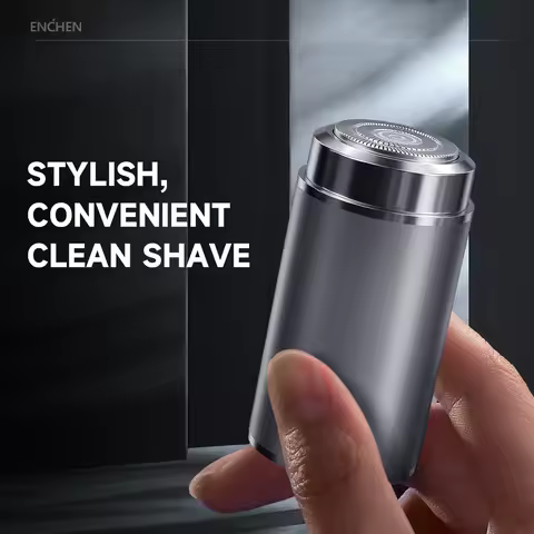 ENCHEN Z3 Mini Shaver With 3-Track Curved Cutter Net Automatic Self-Grinding Full Body Waterproof Ea