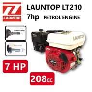 Launtop 7Hp 4-Stroke Gasoline Engine LT210 208cc Petrol Engine 7 hp LT 210 GX160