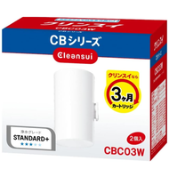 Mitsubishi Chemical Cleansui Water Purifier Replacement Cartridge CBC03 (1 Cartridge) or CBC03W-NW (