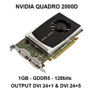 Card màn hình Nvidia Quadro 2000 2000D 4000 5000 6000 hàng chính hãng - bảo hành 06 tháng