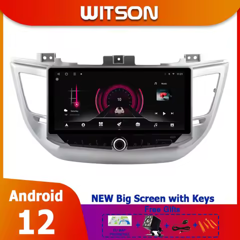 Car Stereo 10.88" Radio For HYUNDAI TUCSON/IX35 2015 Mobile Holder GPS CarPlay Player Multimedia