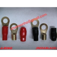 8GA 4GA 0GA ELECTRICAL CABLE TERMINAL-INSULATED RING TERMINALS