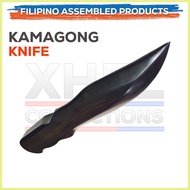 ◲ ☽ ◰ XHEL Wooden Knife - Kamagong Wood 11.5 inches  - Ideal for Martial Arts Training