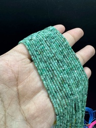 อัญมณีทรงลูกบาศก์ 2x2 จากธรรมชาติ สำหรับร้อยลูกปัด ลูกปัดทรงลูกบาศก์สไตล์ใหม่ Natural 2x2 cube shape